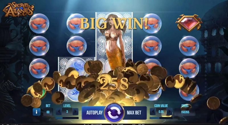 Unlock the Secrets of Atlantis slot by NetEnt