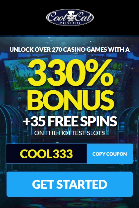 Welcome Bonus Cool Cat Casino