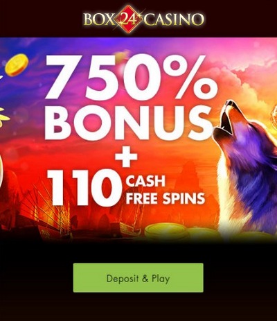 Welcome Bonus Box24 casino