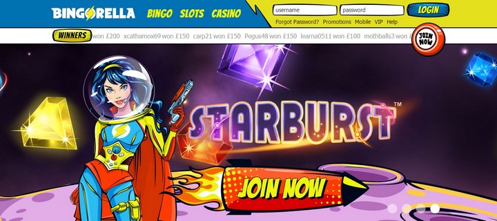 Bingorella Casino banner