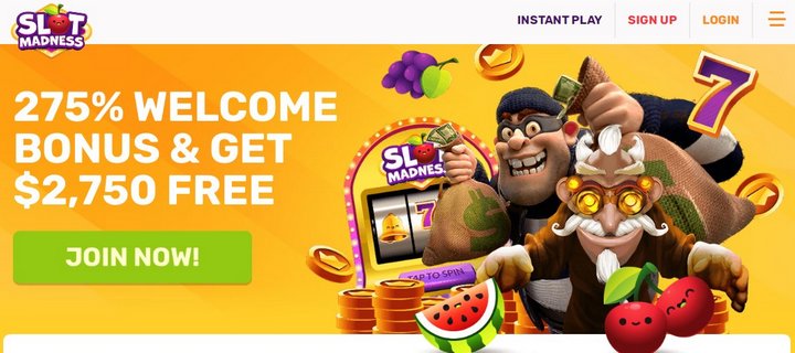 Slot Madness Casino with Profitable Bonuses