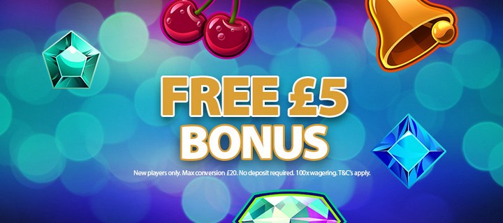 £5 FREE  from Winzino casino