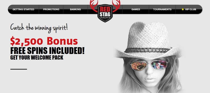 Red Stag Casino Review - No deposit bonus casino USA