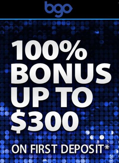 Welcome Bonus from Bgo Casino